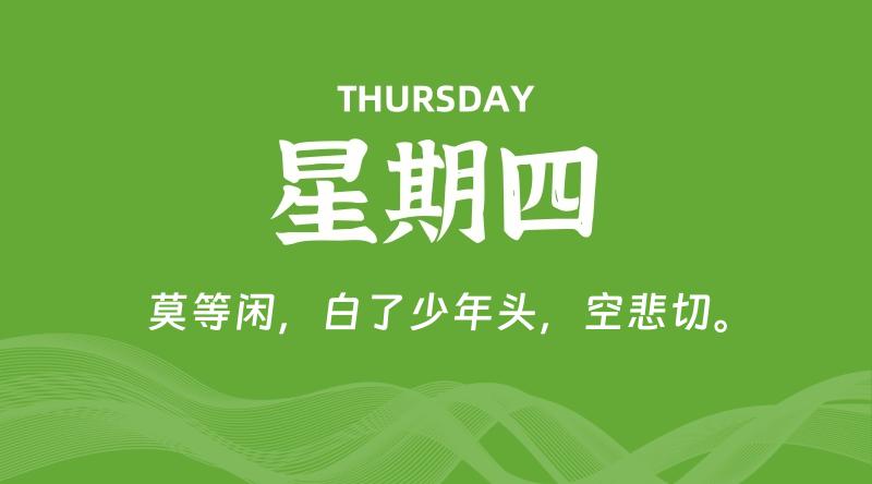 08月01日，星期四, 每天60秒读懂全世界！-雅幽资源网